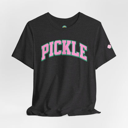 PICKLE Unisex Tee with Sleeve Graphic