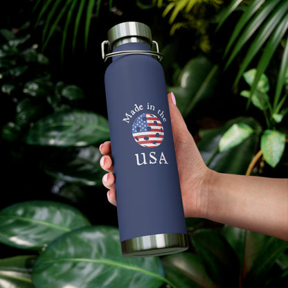Made in the USA Pickleball Vacuum Insulated Bottle
