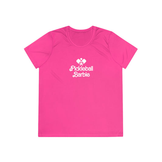 Pickleball Barbie Paddles Women's Performance Tee