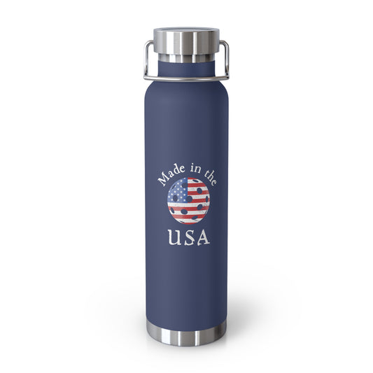 Made in the USA Pickleball Vacuum Insulated Bottle