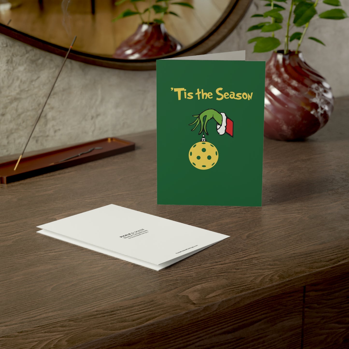 'Tis The Season Pickleball Holiday Cards