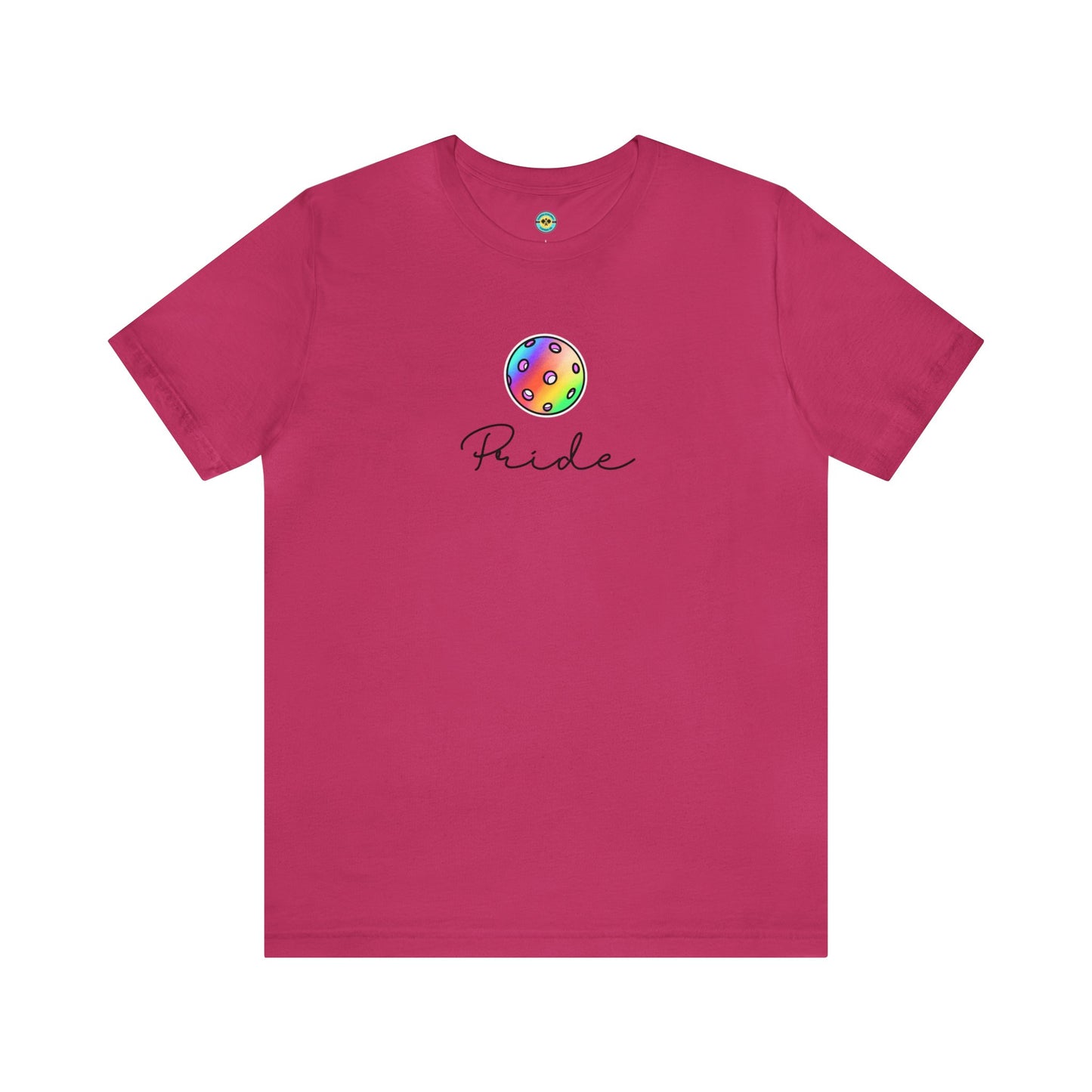 Pickleball Pride Unisex Tee - Dark Lettering
