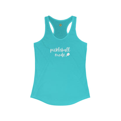 Pickleball Mode Racerback Tank