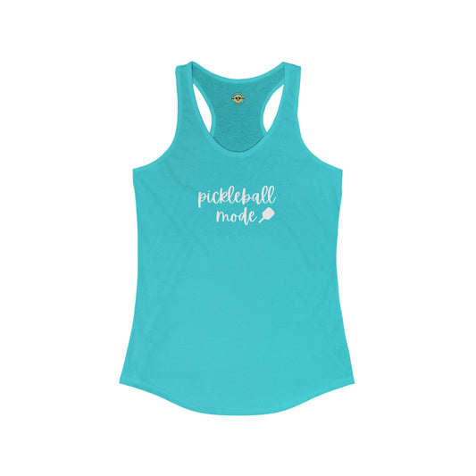 Pickleball Mode Racerback Tank
