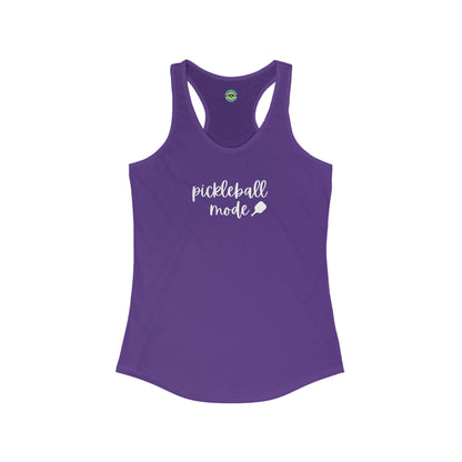 Pickleball Mode Racerback Tank