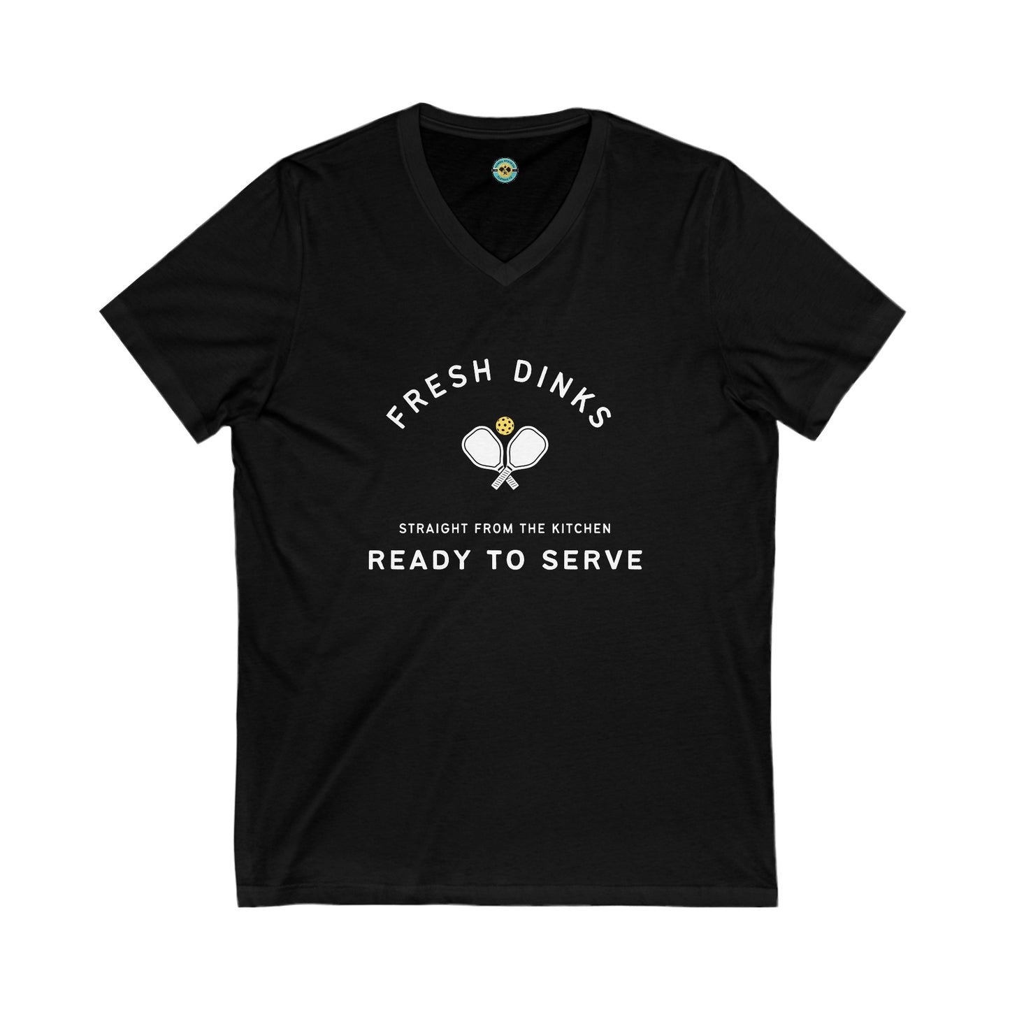 Fresh Dinks Unisex V-neck Tee