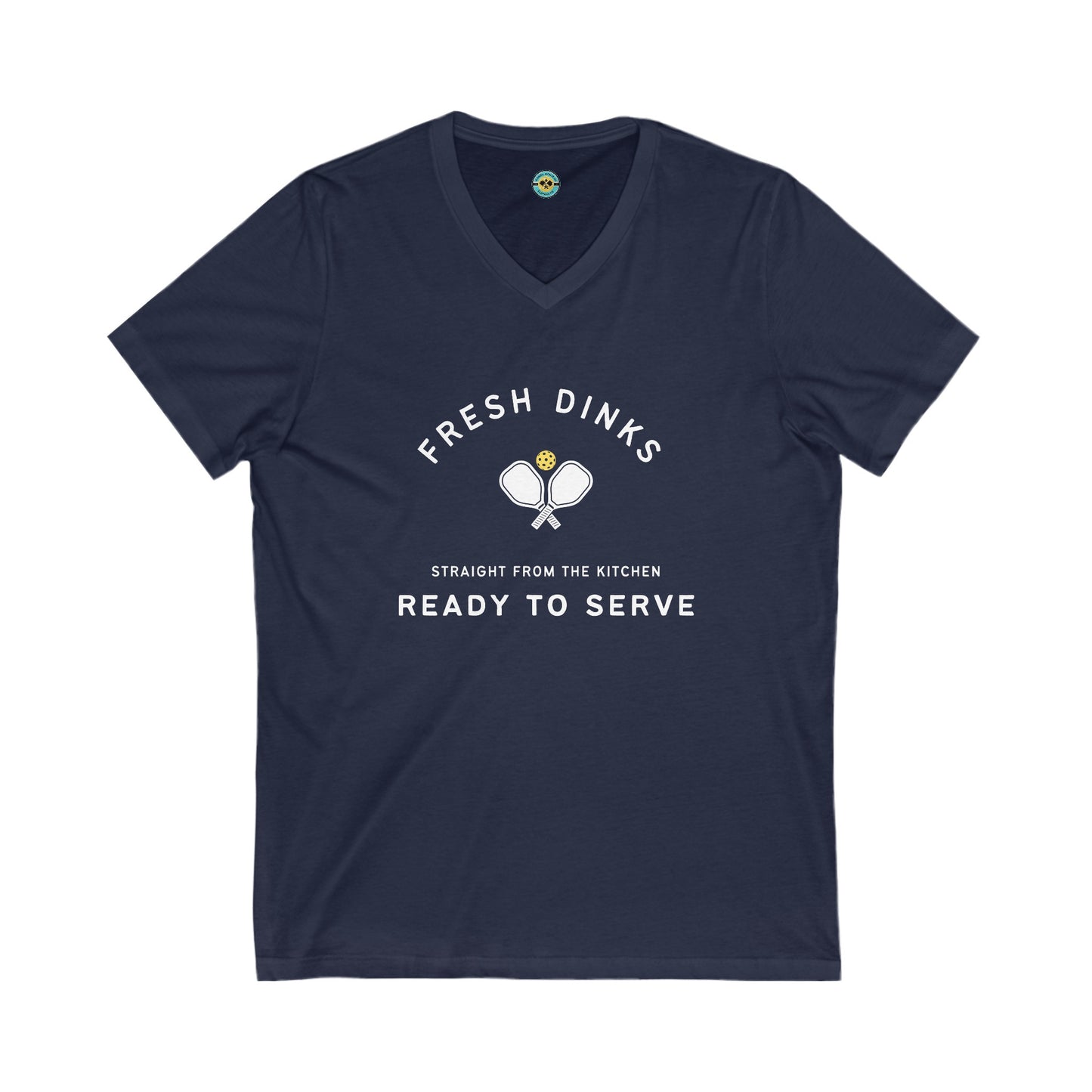 Fresh Dinks Unisex V-neck Tee