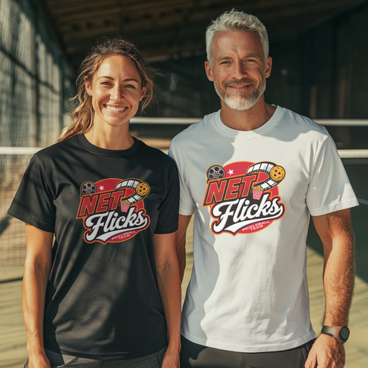 Net Flicks Pickleball Team Unisex Tee