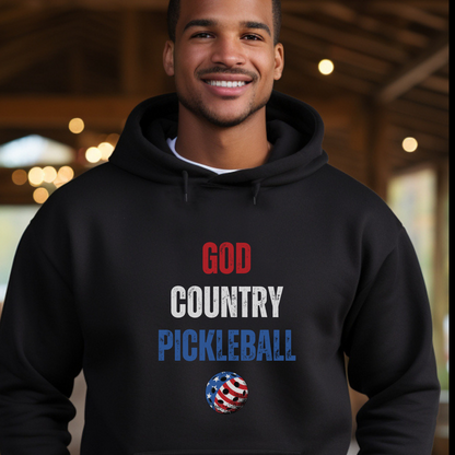 God Country Pickleball Unisex Hoodie