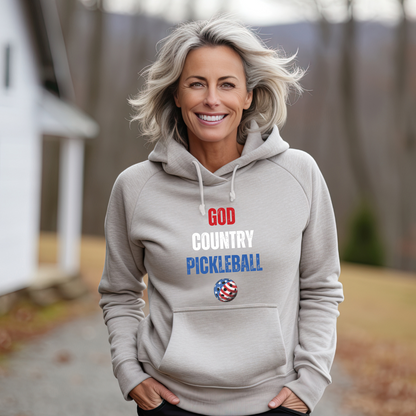God Country Pickleball Unisex Hoodie