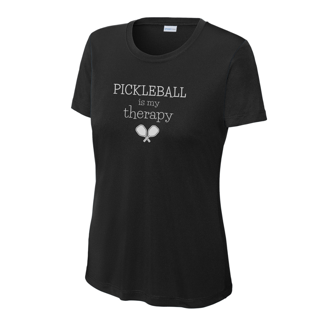 Pickleball Is My Therapy Women's Performance Tee