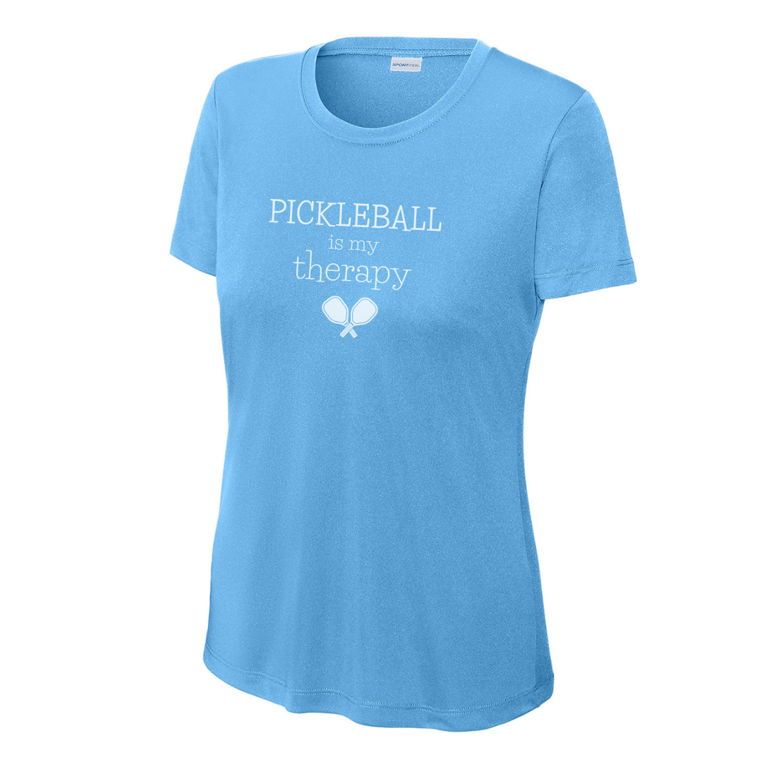 Pickleball Is My Therapy Women's Performance Tee