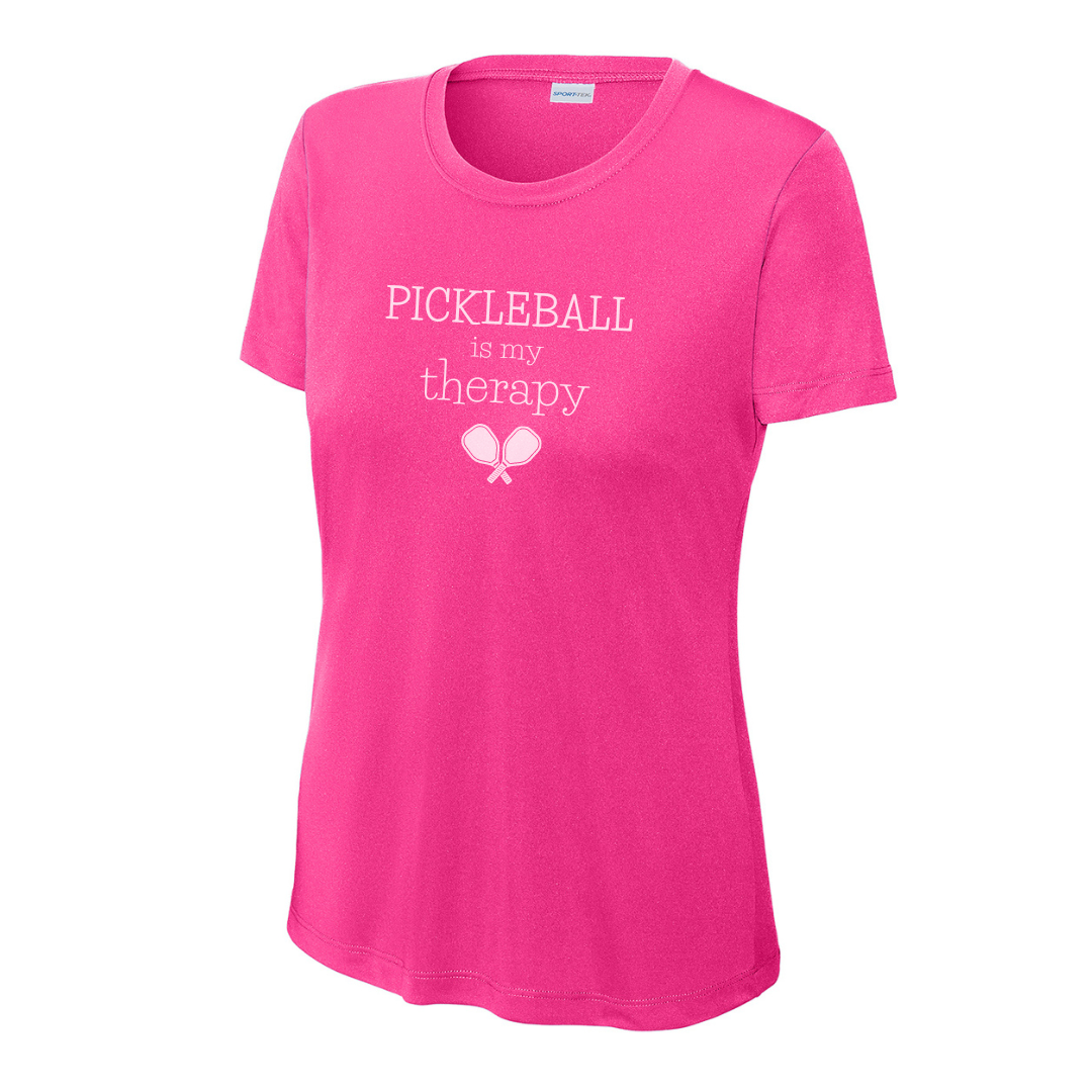 Pickleball Is My Therapy Women's Performance Tee