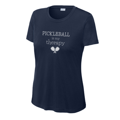 Pickleball Is My Therapy Women's Performance Tee