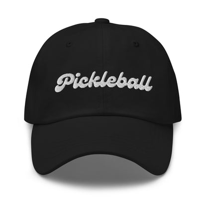 Pickleball Script Cap