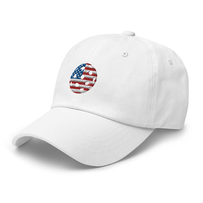 Stars and Stripes Pickleball Cap
