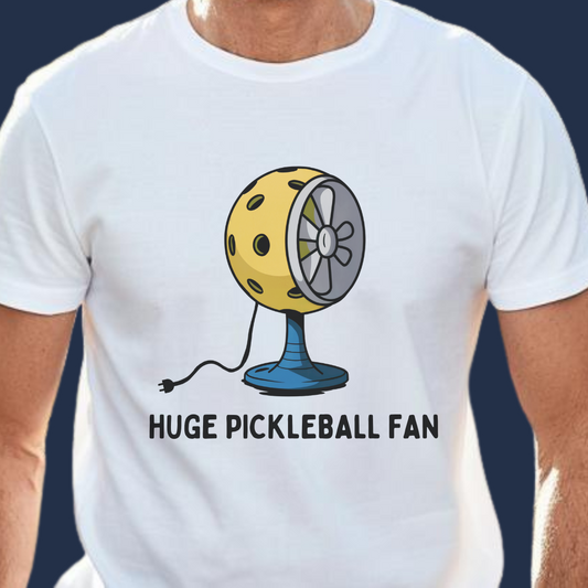 Huge Pickleball Fan Unisex Tee