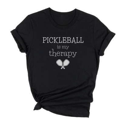 Pickleball Is My Therapy Unisex Tee