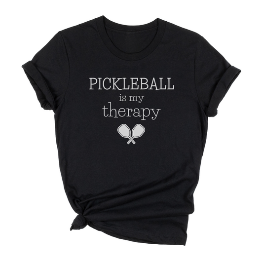 Pickleball Is My Therapy Unisex Tee