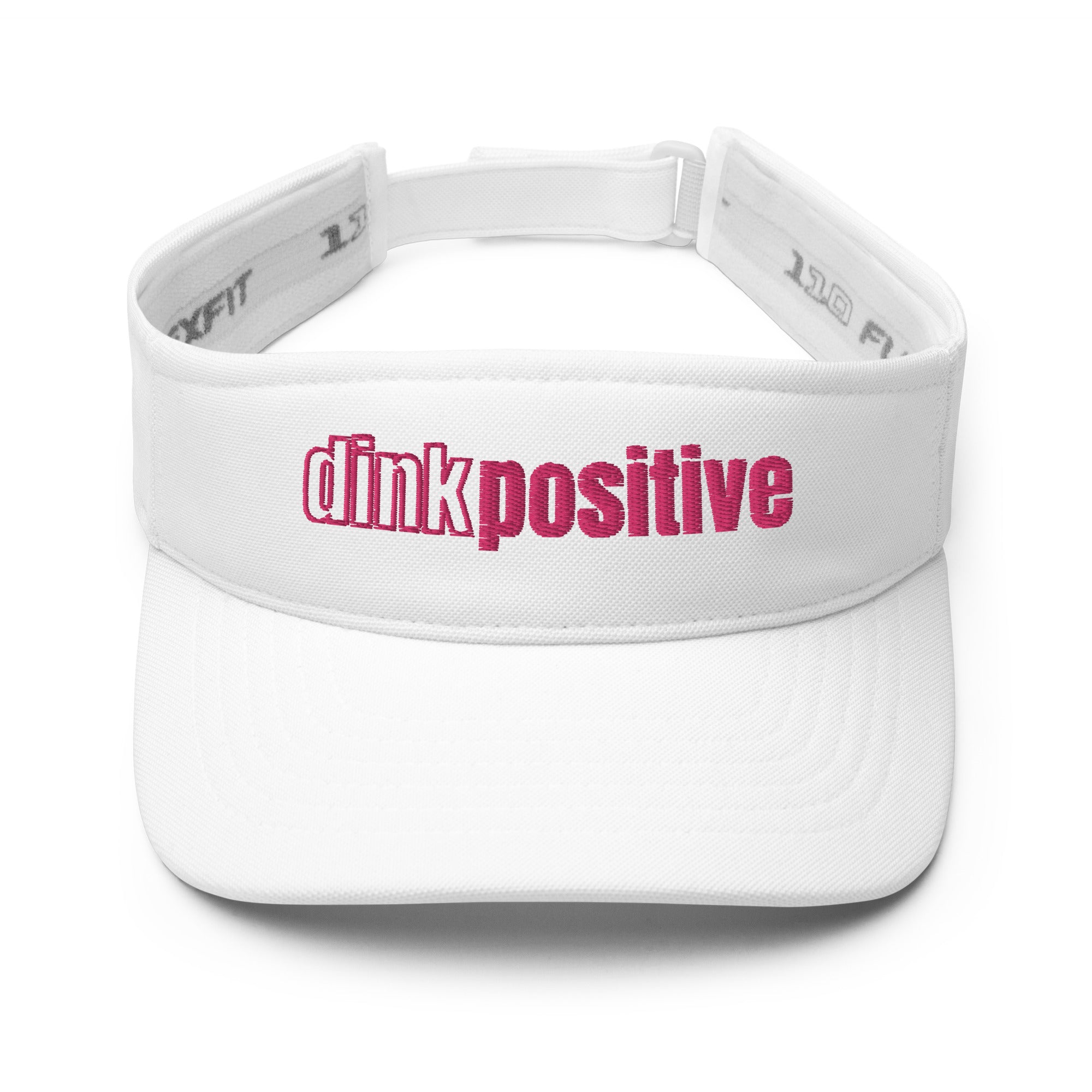 Dink Positive Pickleball Visor (white) | Pickle & Main