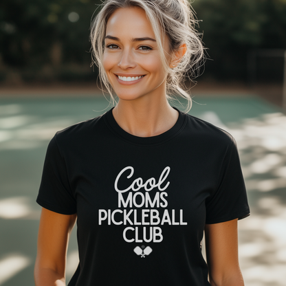 Cool Moms Pickleball Club Unisex T-shirt