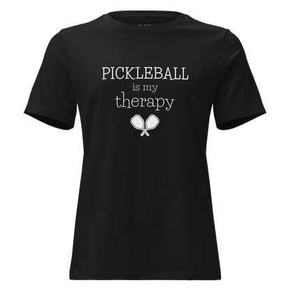 Pickleball Is My Therapy Women's Short Sleeve T-shirt