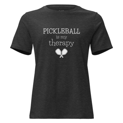 Pickleball Is My Therapy Women's Short Sleeve T-shirt
