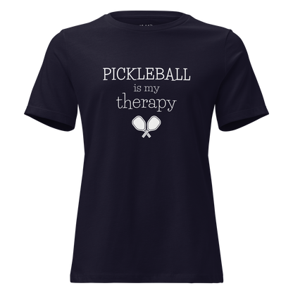 Pickleball Is My Therapy Women's Short Sleeve T-shirt